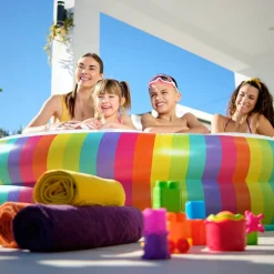 Basen dmuchany Rainbow Dreams™ 206 cm BESTWAY