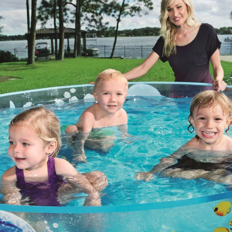 Basen dziecięcy rozporowy Fill 'n Fun Odyssey Pool 183 x 38 cm BESTWAY