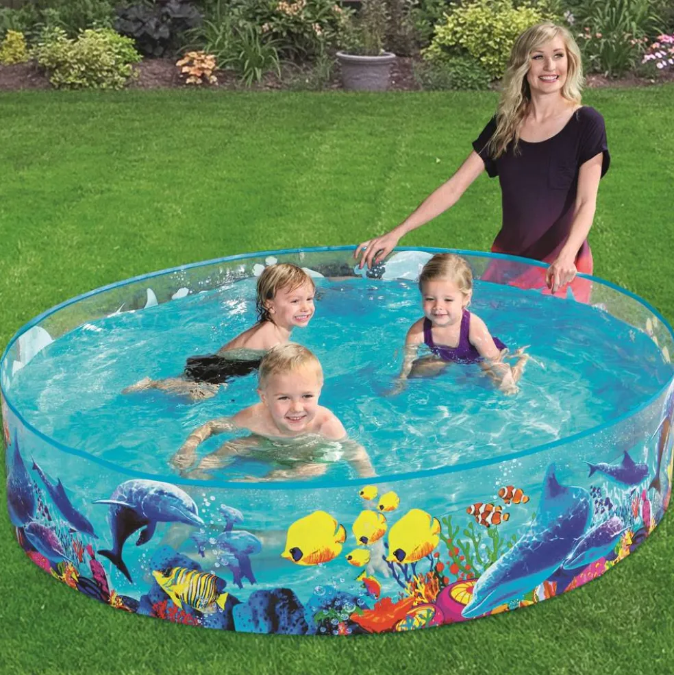 Basen dziecięcy rozporowy Fill 'n Fun Odyssey Pool 183 x 38 cm BESTWAY