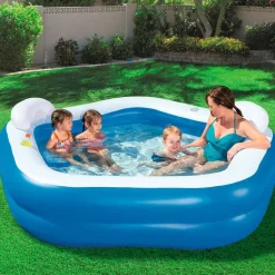 Basen rodzinny nadmuchiwany Fun Pool 213 x 206 x 69 cm BESTWAY