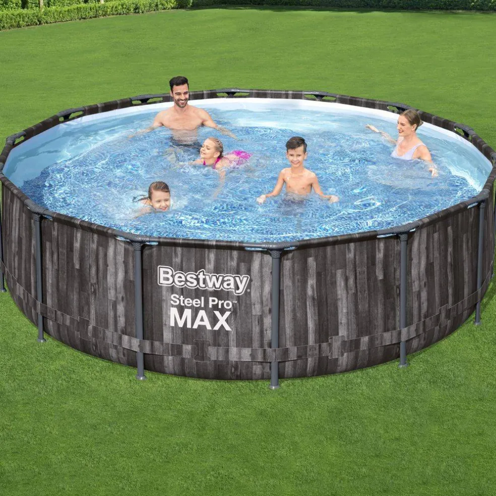 Basen stelażowy Steel Pro Max 427x 107 cm BESTWAY
