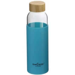 Butelka szklana z bambusową nakrętką 500 ml