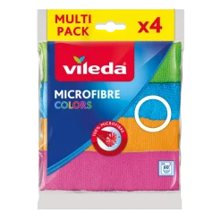 Ściereczka Microfibre Colors 4 szt. VILEDA