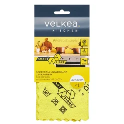 Ściereczka uniwersalna do kuchni Smart Fibre 30 cm x 30 cm VELKEA