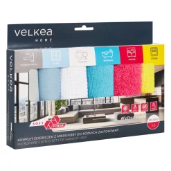 Ściereczki z mikrofibry Soft Fibre zestaw 6 szt. VELKEA