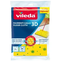 Ścierka do podłogi z mikrofibry 3D Odor Stop 1 szt. VILEDA