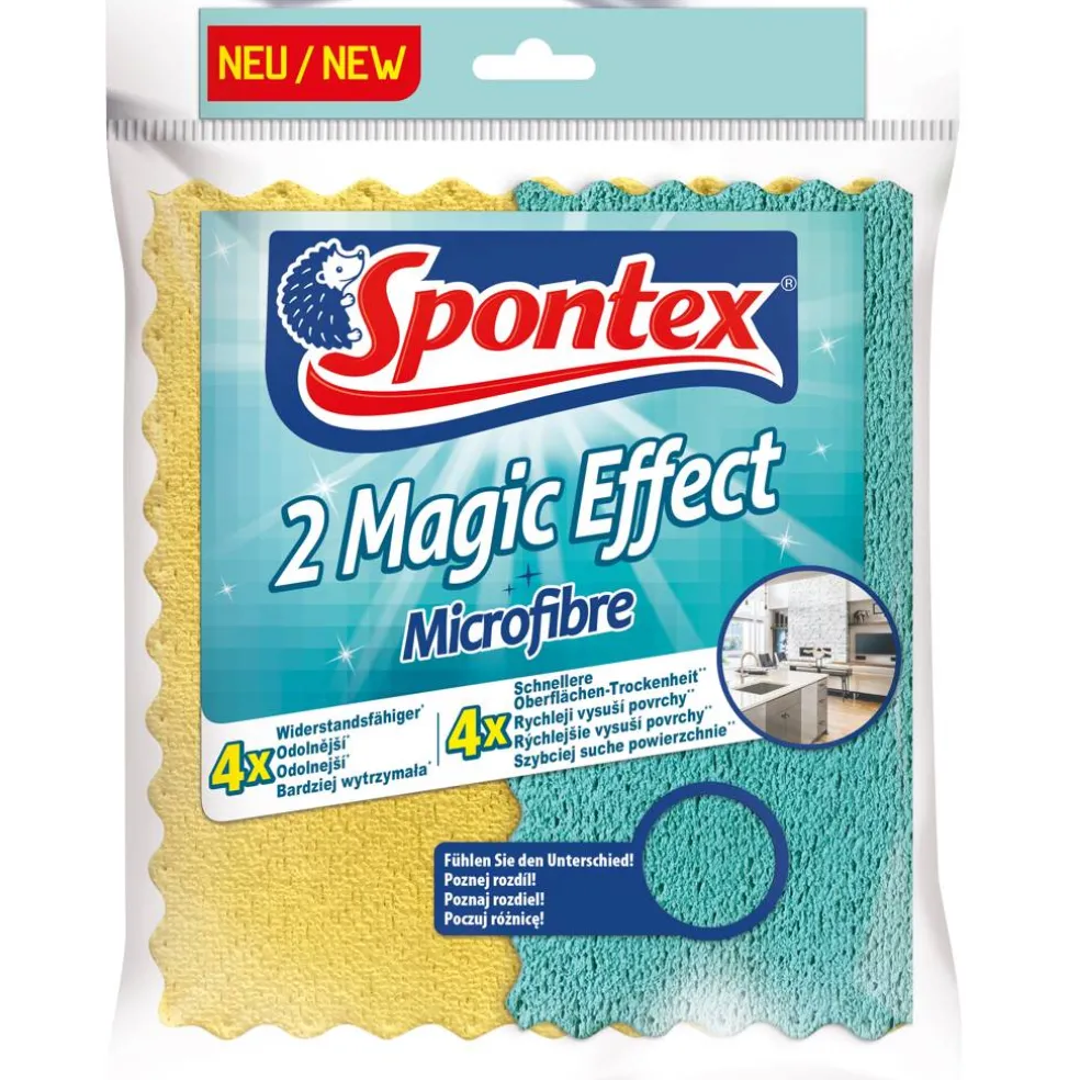 Ścierka gąbczasta Magic Effect 2 szt. SPONTEX