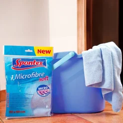 Ścierka z mikrofibry Soft do podłóg 1 Szt. SPONTEX
