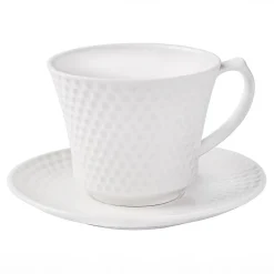 Czajnik elektryczny ceramiczny 1,2 l CJS-1312 z filiżankami OPTIMUM