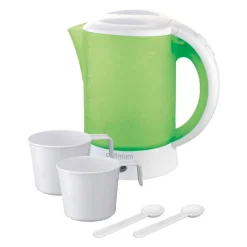 Czajnik turystyczny z kubkami CJ-0105 zielony OPTIMUM