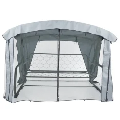 Dach z moskitierą do huśtawki ogrodowej Ravenna 224 x 124 cm PATIO