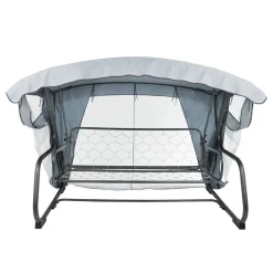 Dach z moskitierą do huśtawki ogrodowej Ravenna 224 x 124 cm PATIO