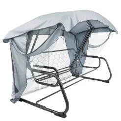 Dach z moskitierą do huśtawki ogrodowej Ravenna 224 x 124 cm PATIO