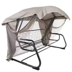 Dach z moskitierą do huśtawki ogrodowej Ravenna 224 x 124 cm PATIO