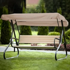 Daszek do huśtawki ogrodowej 214 x 122 cm uniwersalny PATIO