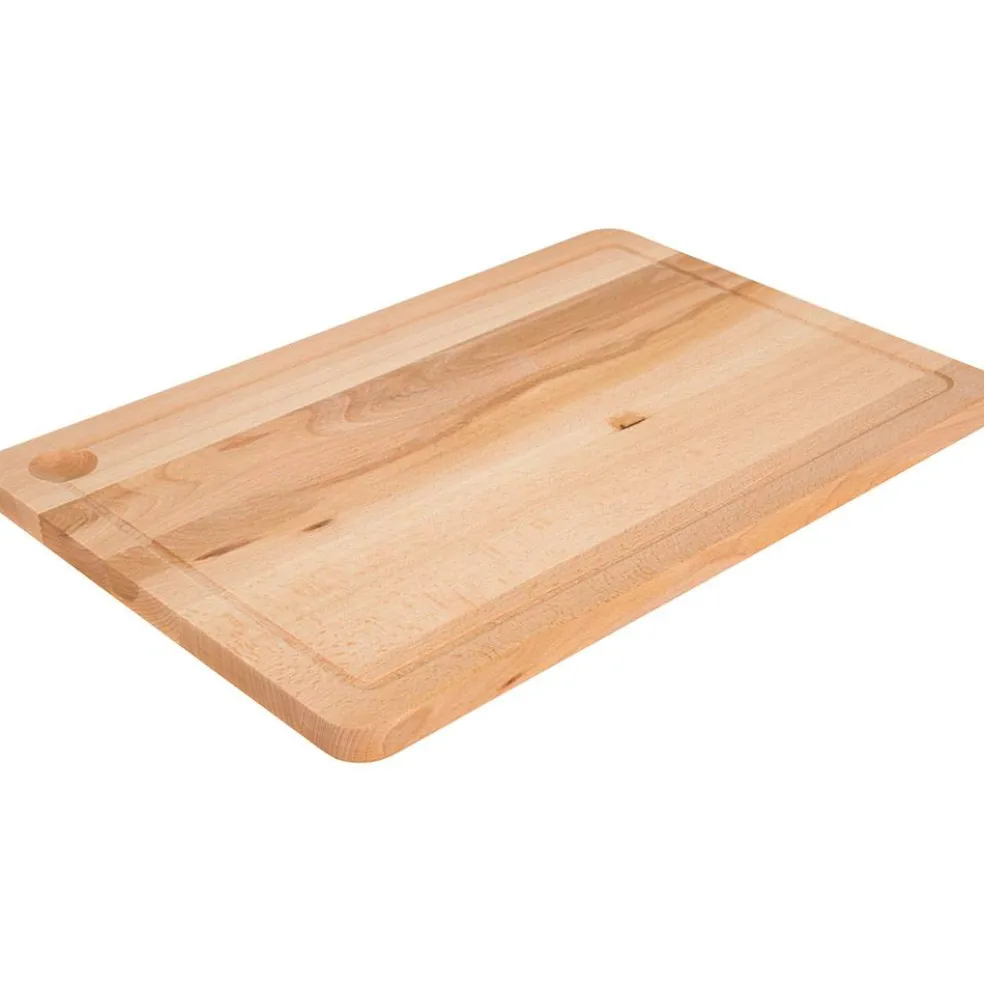 Deska do krojenia drewniana prostokątna Woody 45 x 30 cm DOMOTTI
