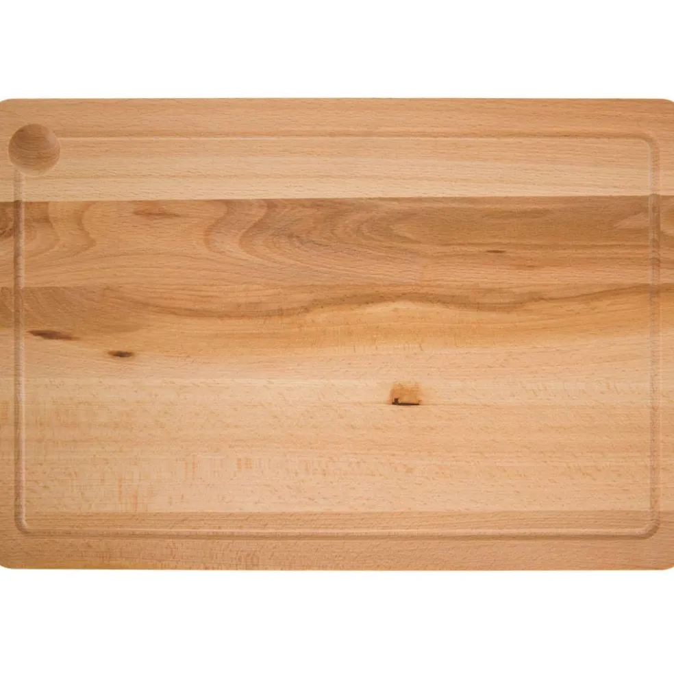 Deska do krojenia drewniana prostokątna Woody 45 x 30 cm DOMOTTI