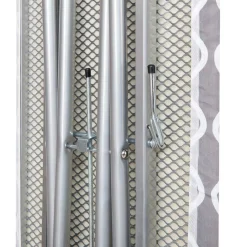 Deska do prasowania L10 120 cm x 37 cm srebrna VELKEA