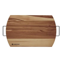 Deska drewniana z uchwytami Woody 40 x 25 cm DOMOTTI