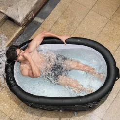 Dmuchana wanna do morsowania Lay-Z-Spa Glacial Dip™ owalna BESTWAY