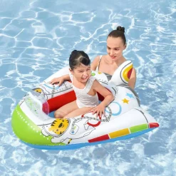 Dmuchany ponton Funspeakers™ statek kosmiczny 104 x 99 cm BESTWAY