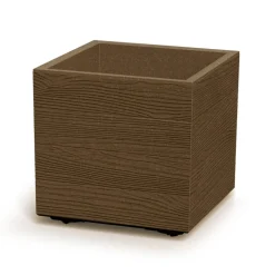 Donica kwadratowa Madera Case ECO Wood 29 x 29 cm PROSPERPLAST
