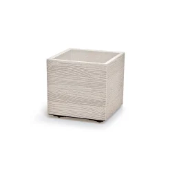 Donica kwadratowa Madera Case ECO Wood 29 x 29 cm PROSPERPLAST