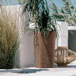 Donica ogrodowa Furu Square Eco Wood 75 x 40 cm PROSPERPLAST