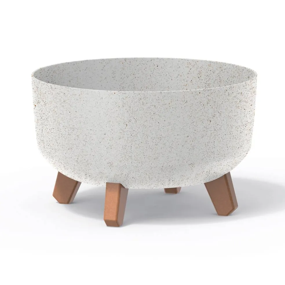 Donica ogrodowa Gracia Low ECO Wood 28,5 x 18 cm PROSPERPLAST