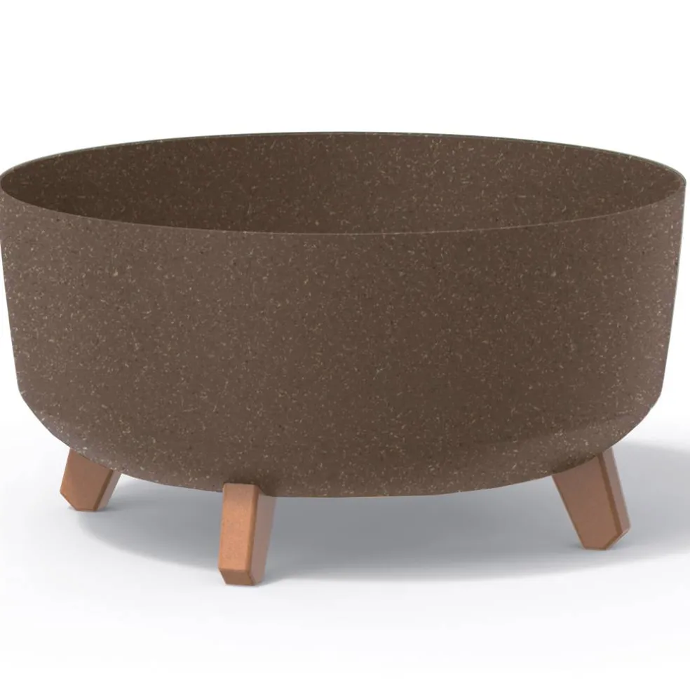 Donica ogrodowa Gracia Low ECO Wood 38 x 19,5 cm PROSPERPLAST