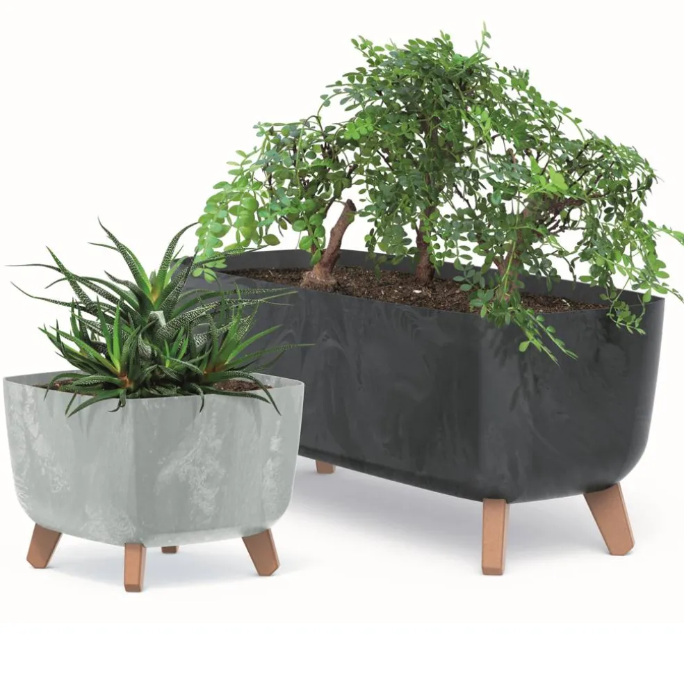 Donica ogrodowa Gracia Square 29 x 22 cm PROSPERPLAST