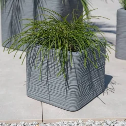 Donica ogrodowa kwadratowa Kubus 30 cm x 30 cm x 27 cm PATIO
