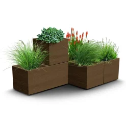 Donica ogrodowa Madera 38,5 x 38,5 cm PROSPERPLAST