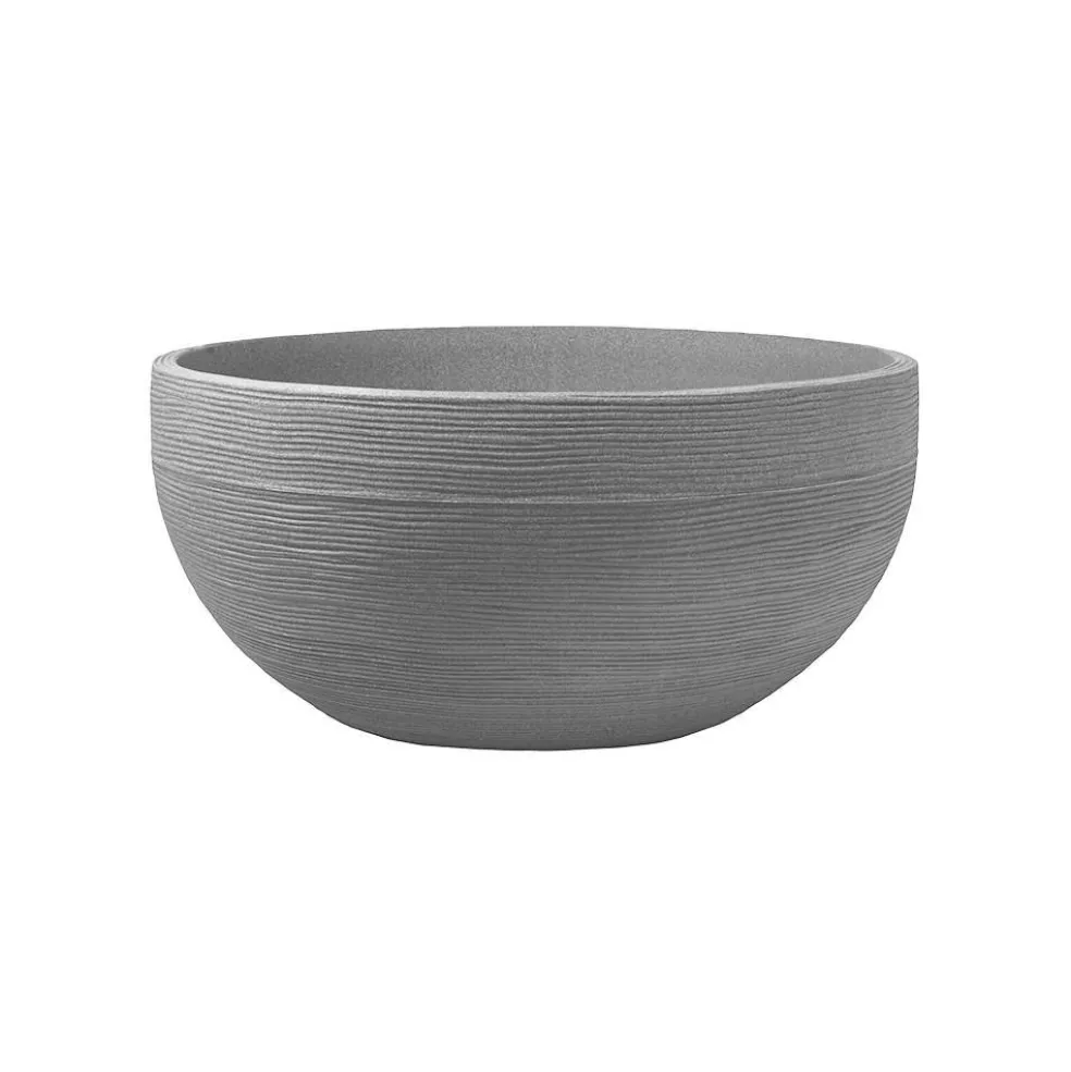 Donica ogrodowa okrągła 60 cm x 28 cm PATIO