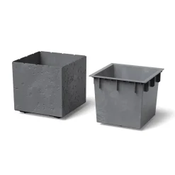 Donica ogrodowa Sierra Square Beton Effect 38 x 38 cm PROSPERPLAST