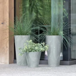 Donica Tubus Slim Beton Effect 38 x 20 cm PROSPERPLAST