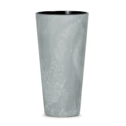 Donica Tubus Slim Beton Effect 38 x 20 cm PROSPERPLAST
