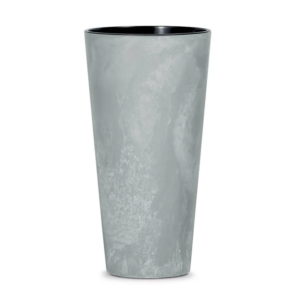 Donica Tubus Slim Beton Effect 38 x 20 cm PROSPERPLAST