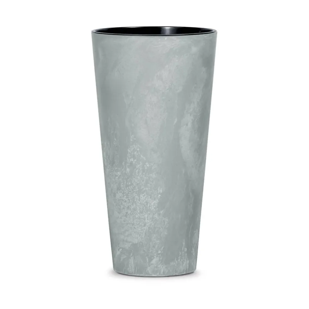 Donica Tubus Slim Beton Effect 38 x 20 cm PROSPERPLAST