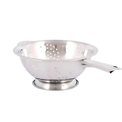 Durszlak stalowy z uchwytem 24 cm DOMOTTI