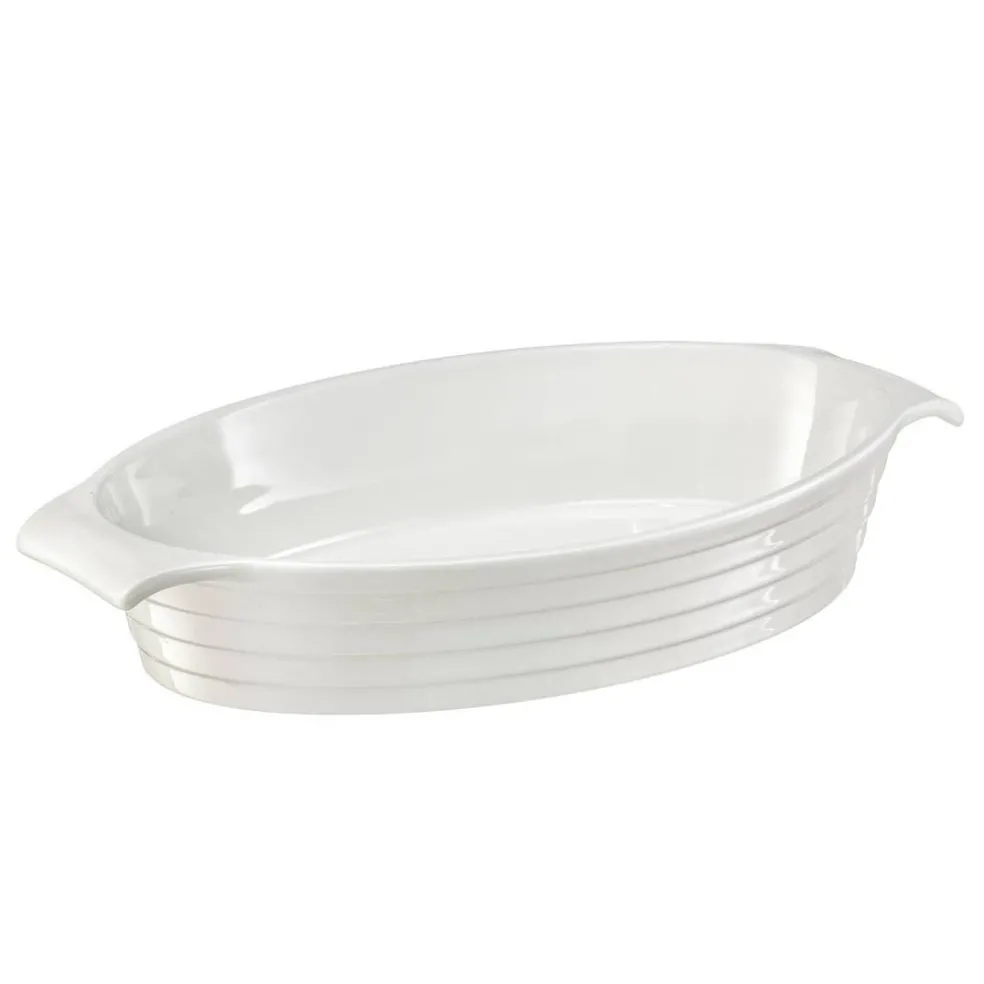 Forma porcelanowa Blanc 31 x 21 cm AMBITION