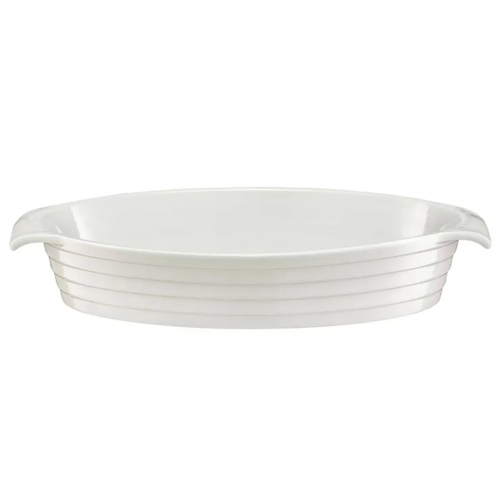 Forma porcelanowa Blanc 31 x 21 cm AMBITION