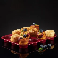Forma stalowa do muffinek Noel 12 sztuk AMBITION