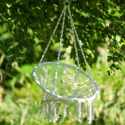 Fotel wiszący sznurowany Bocianie Gniazdo 50 / 70 x 123 cm PATIO