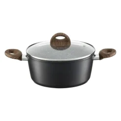 Garnek aluminiowy z pokrywką Terra 28 cm 5,6 l AMBITION
