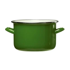 Garnek emaliowany 14 cm 1,25 l zielony EMALIA OLKUSZ