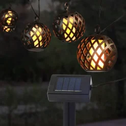 Girlanda ogrodowa solarna 4,4 m lampion PATIO