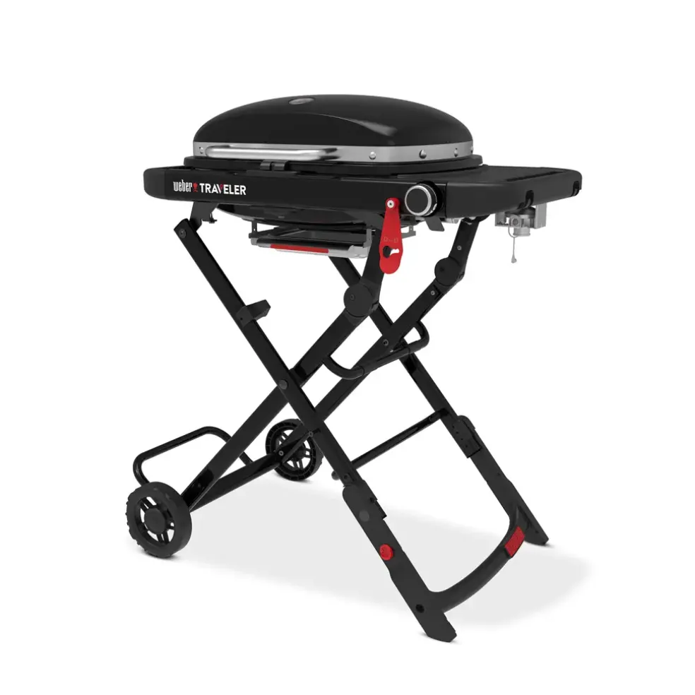 Grill gazowy przenośny Traveler Compact czarny WEBER