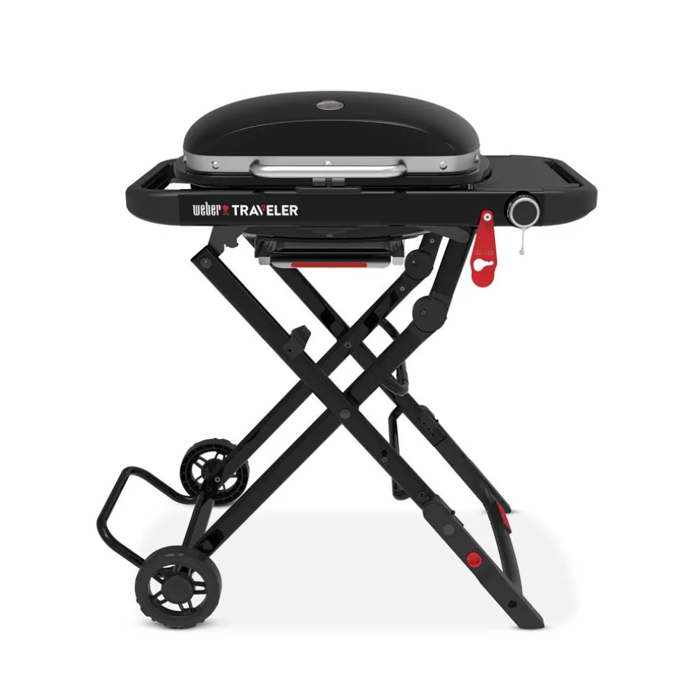 Grill gazowy przenośny Traveler Compact czarny WEBER