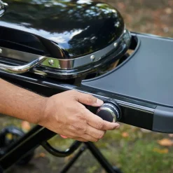 Grill gazowy składany Traveler czarny WEBER